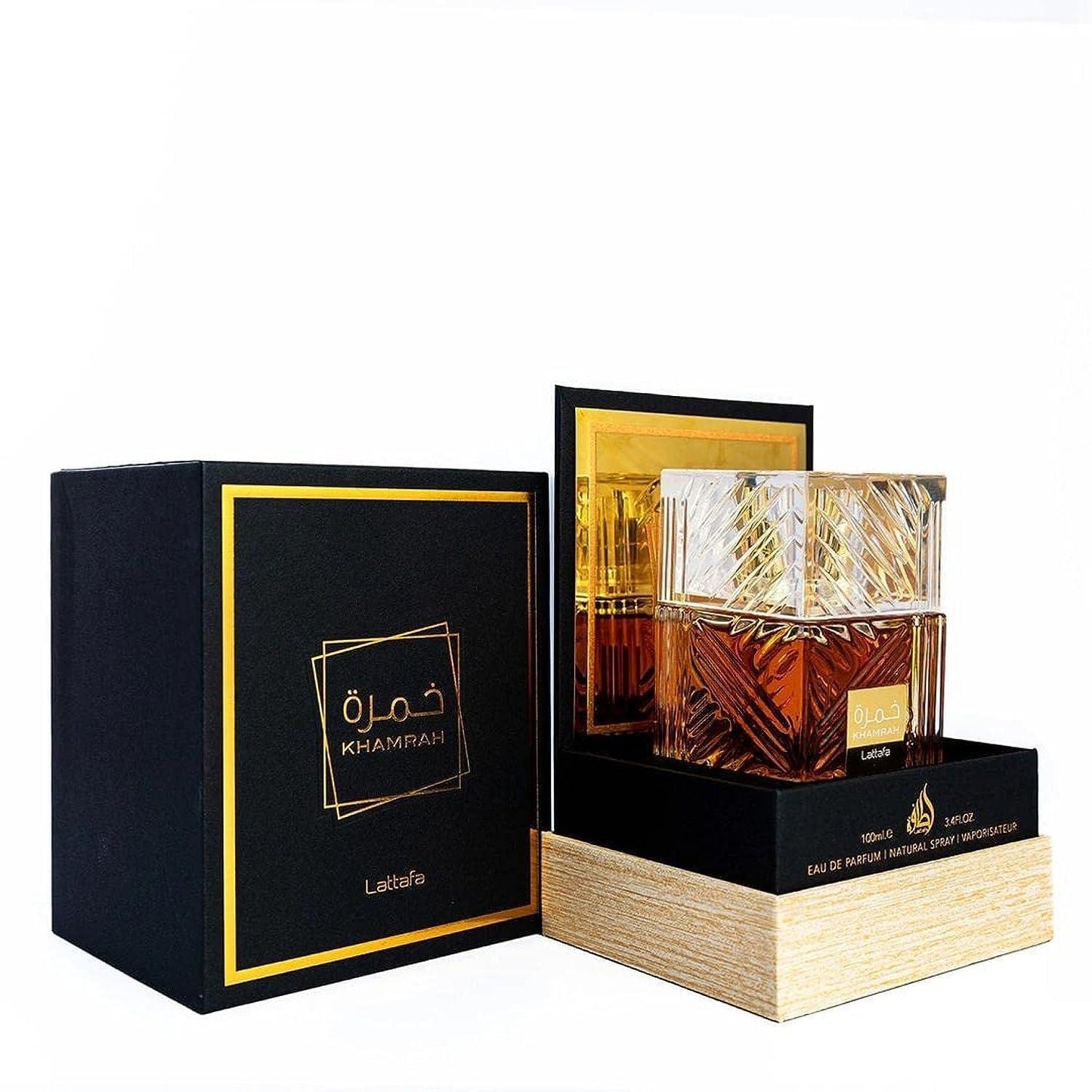 Perfume Árabe Khamrah + Perfumero  GRATIS